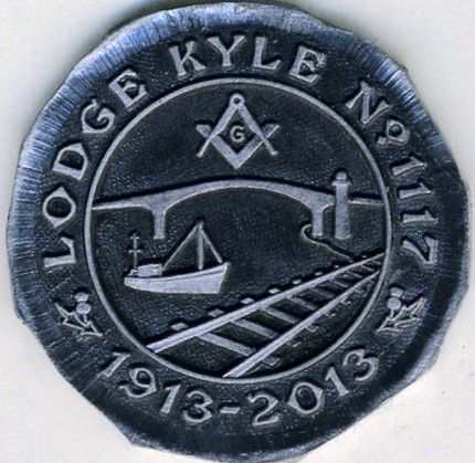 Lead Centenary Token